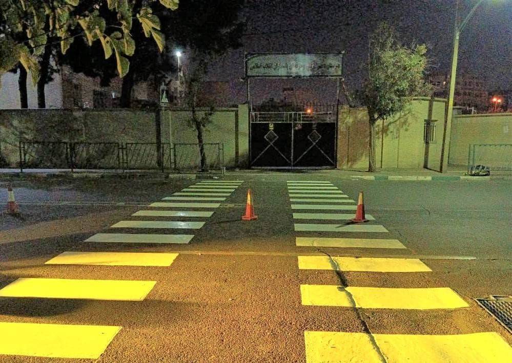 ارتقای ضریب ایمنی گذرهای 20 مدرسه منطقه 19 با اجرای 514 متر طول بلوک عابر پیاده