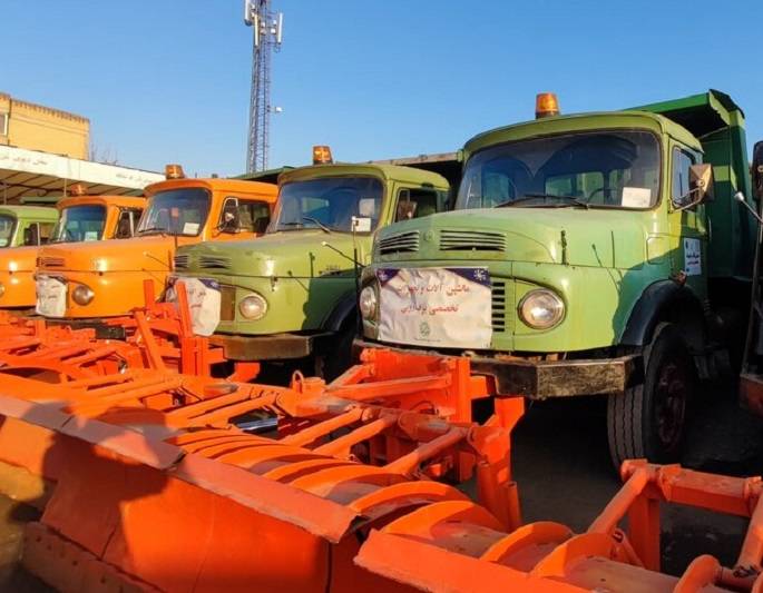 تجهیز سایت های برف روبی منطقه2 همزمان با آغاز فصل سرما