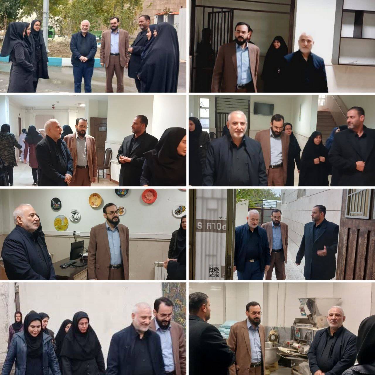 بازدید مدیران حراست از مراکز یاورشهر 5 و 10 سازمان خدمات و مشارکت های اجتماعی شهرداری تهران