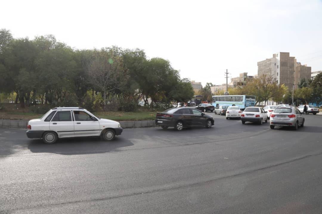 ‍ نقطه حادثه خیز میدان شهید لطیفی در منطقه 19 با اصلاح هندسی ایمن شد
