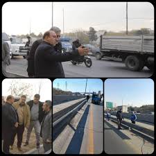 آغاز ایمن‌سازی محور بزرگراه آزادگان
