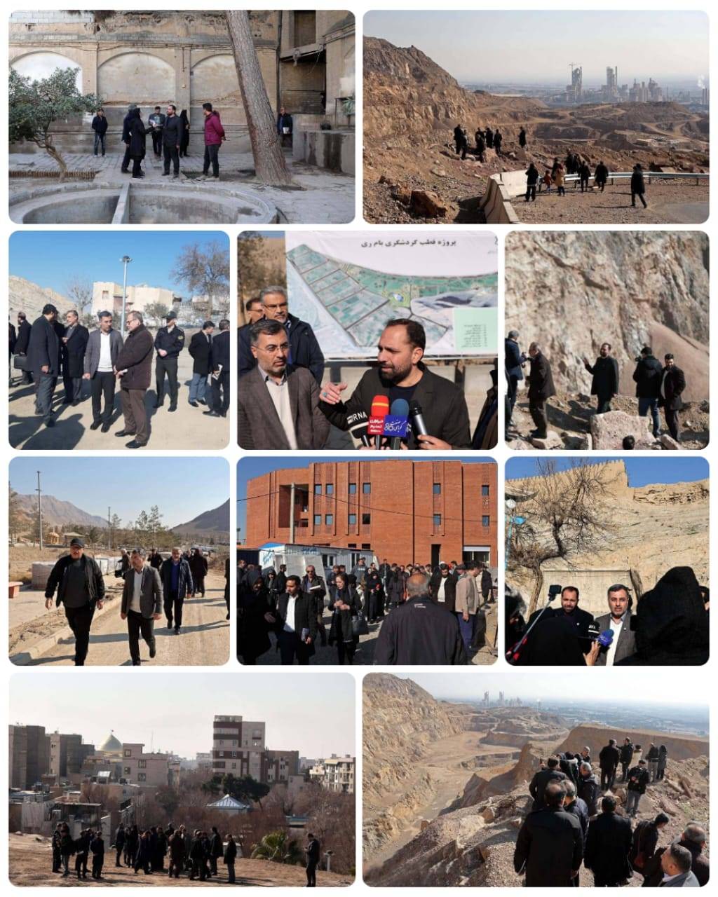 شهرری نگین میراث تاریخی تهران محسوب می‌شود