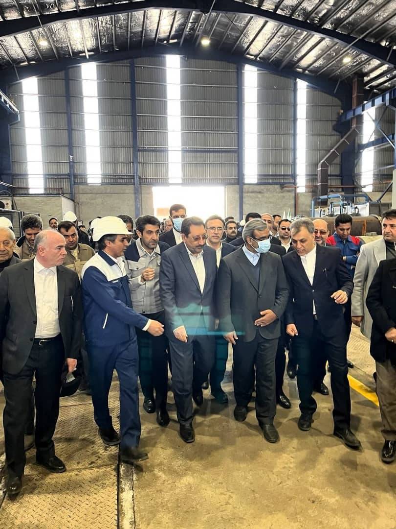 چهار طرح معدنی با حضور وزیر صنعت در خواف افتتاح شد