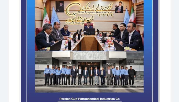 بازدید مدیر حراست، حفاظت و امنیت گروه صنایع پتروشیمی خلیج فارس از پتروشیمی شهید تندگویان