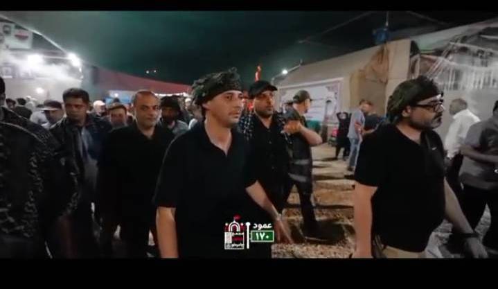 بازدید فرید دهقانی؛ مدیر عامل شرکت معدنی وصنعتی چادرملو از موکب 170
