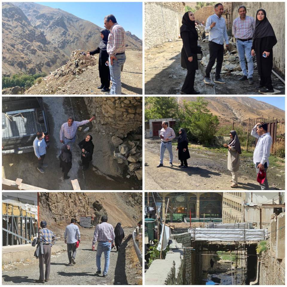 ️بازدید میدانی با هدف ارزیابی وضعیت زیست‌محیطی رودخانه کن