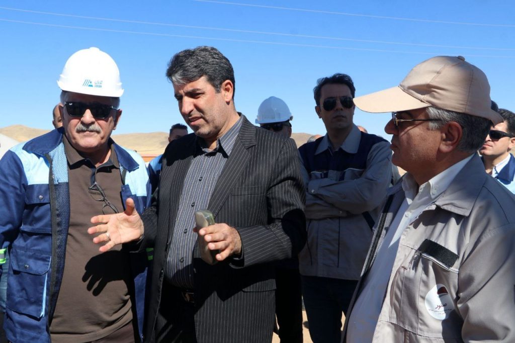 بازدید نماینده مردم قروه و دهگلان از پروژه کنسانترهسازی گلالی