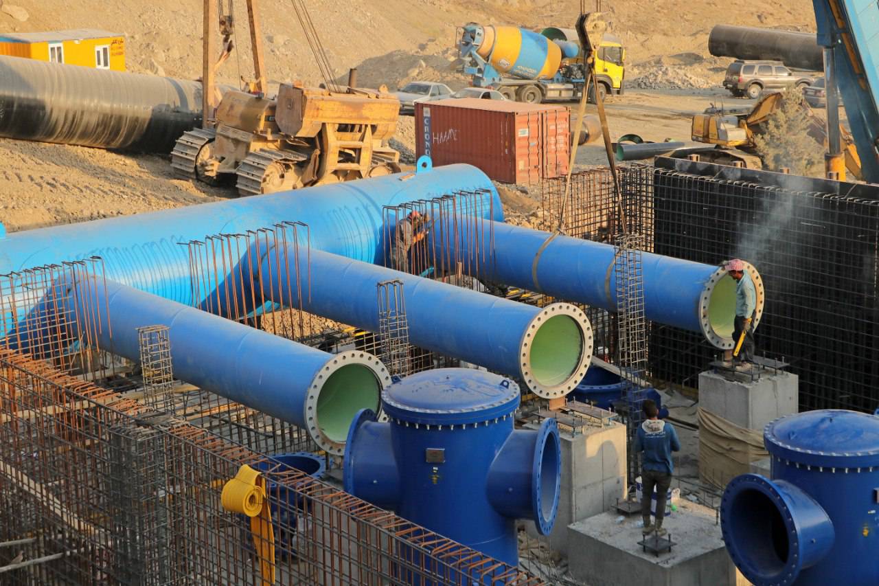 آب طالقان به تهران رسید؛ شاهکار جهادی قرارگاه خاتمالانبیاء(ص)