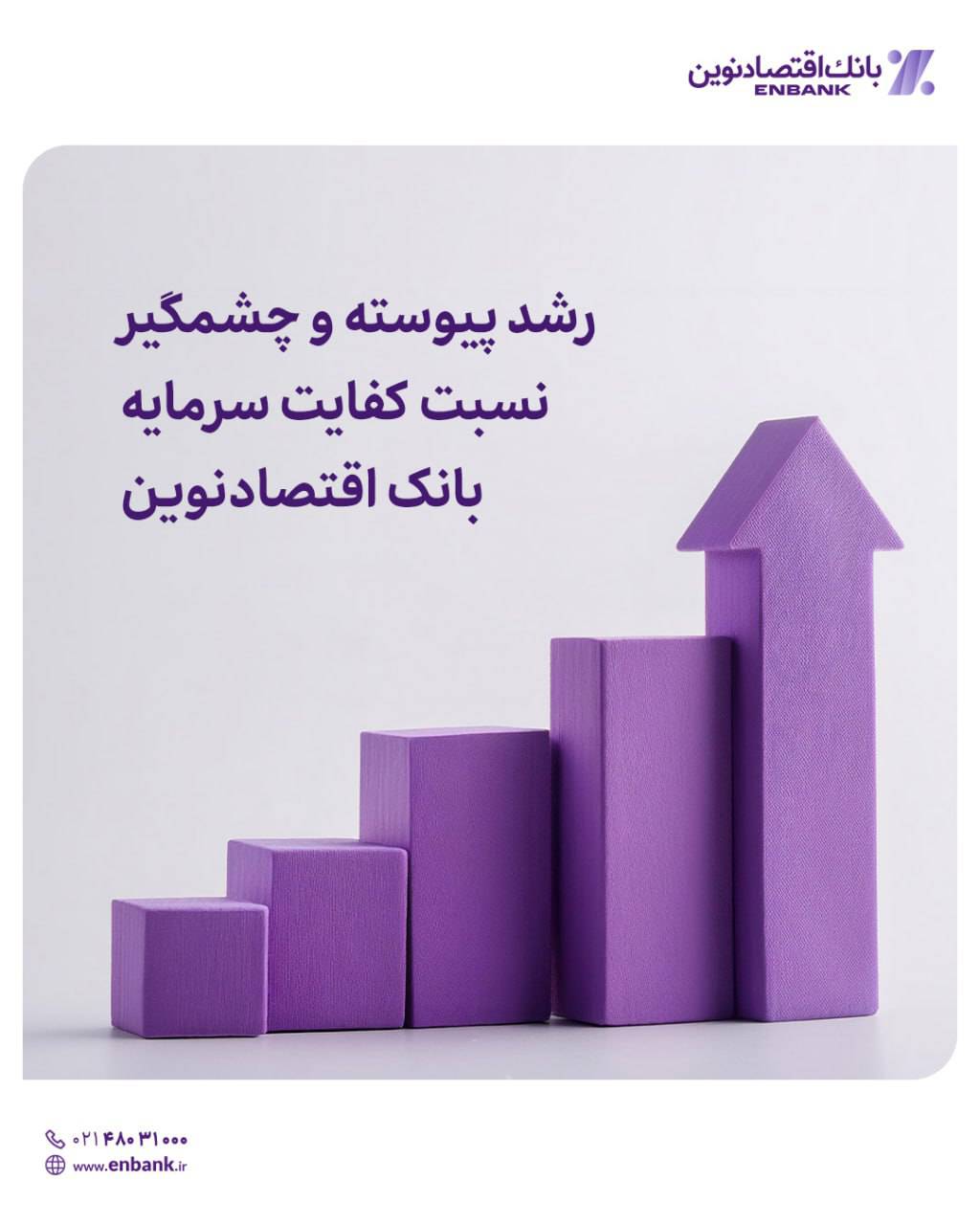 رشد پیوسته و چشمگیر نسبت کفایت سرمایه بانک اقتصادنوین