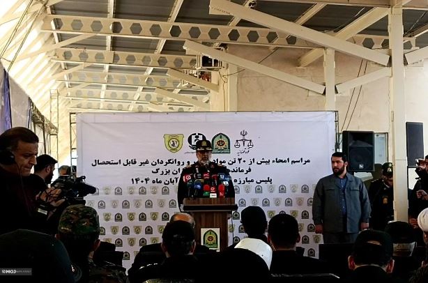 امحاء ۲۰ تن مواد مخدر/ تهران امروز از وجود معتادان متجاهر پاکتر از هر زمان است