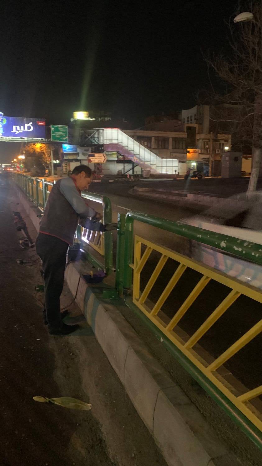 اتمام عملیات بهسازی مسیر ویژه BRT بزرگراه شهید سلیمانی