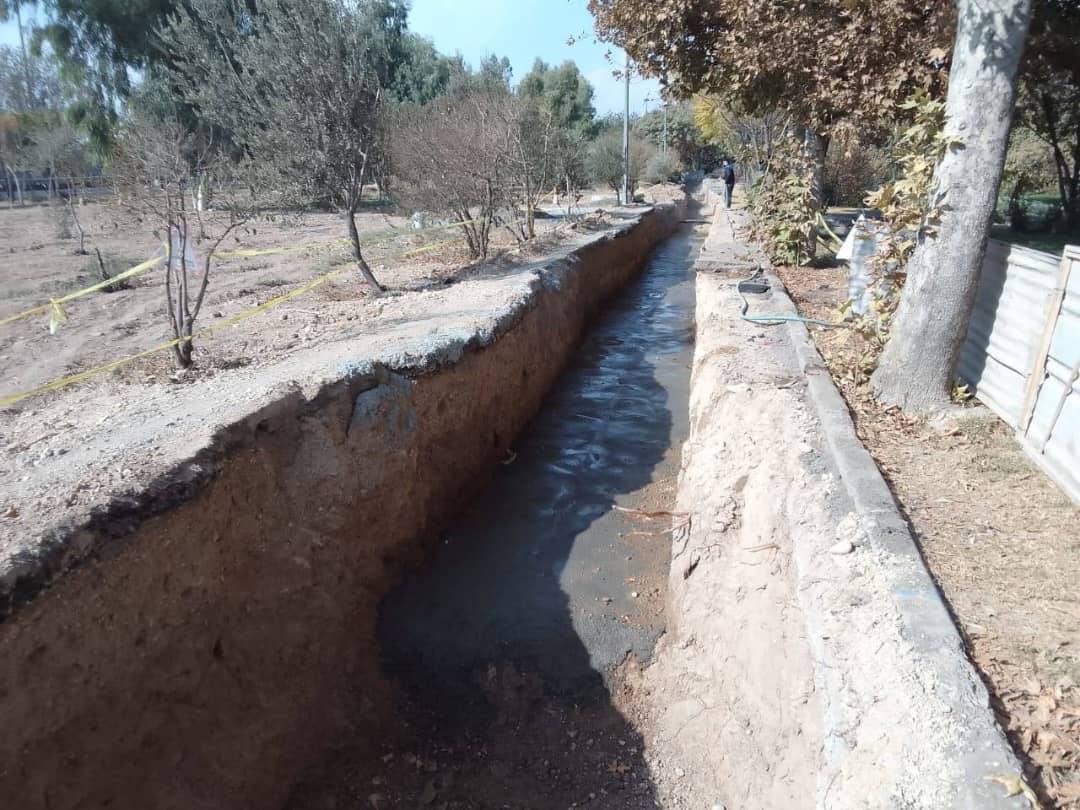 تقویت شبکه آبهای سطحی با بازسازی ۲۲۰۰ متر کانال در منطقه ۱۹/ افزایش ۶۰ درصدی ظرفیت انتقال آب کانال بوستان شقایق