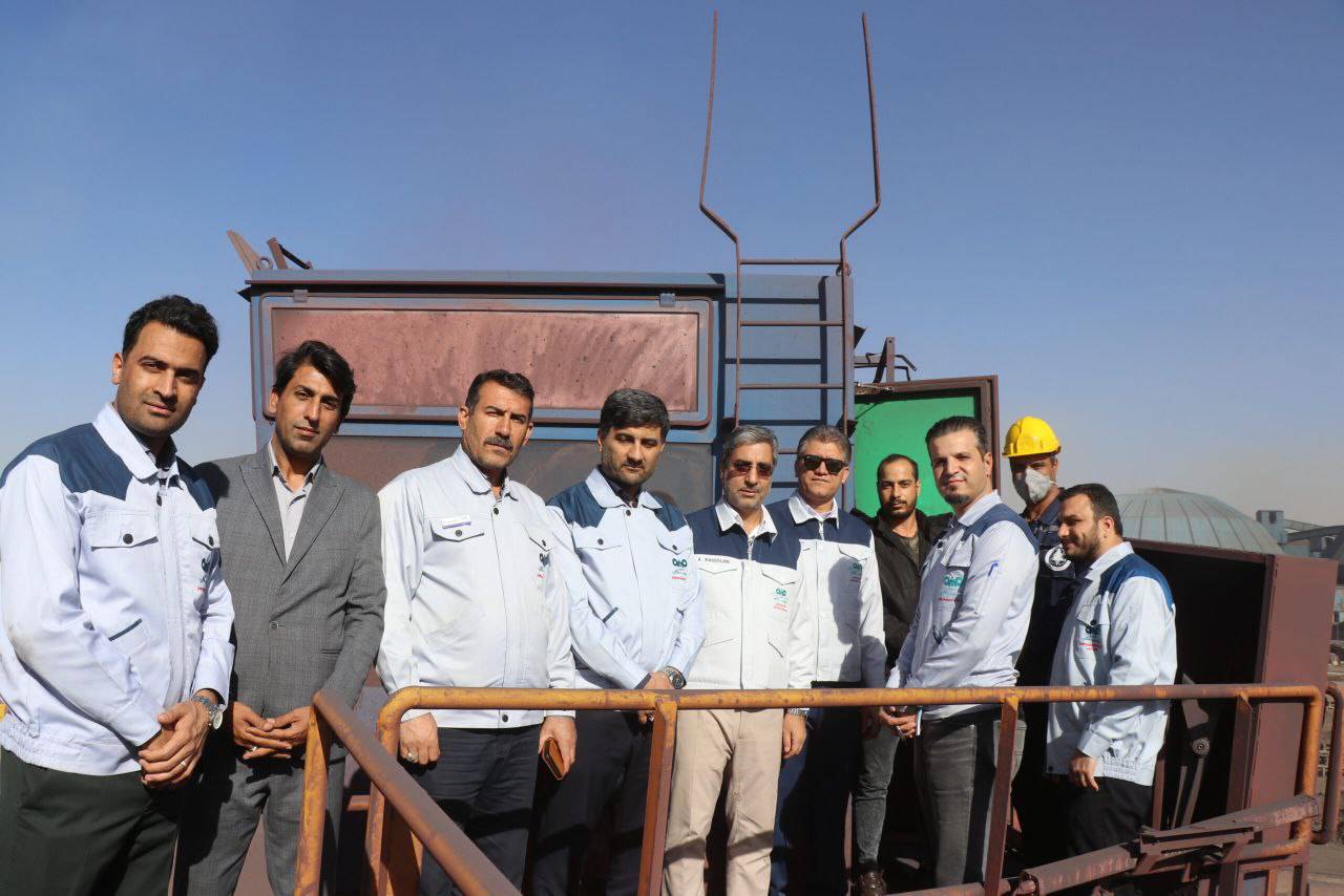 بازدید علی رسولیان از پروژههای توسعه ای فولاد سنگان