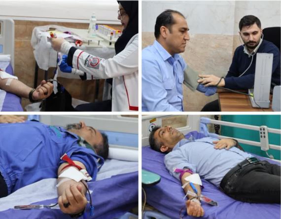 «با اهدای خون، زندگی ببخشید»؛ اقدام انساندوستانه کارکنان پتروشیمی شهید تندگویان