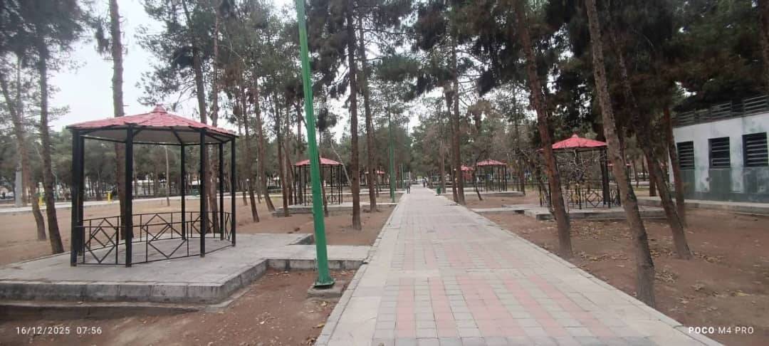 نصب ۲۰ آلاچیق جدید در بوستانهای منطقه ۱۹