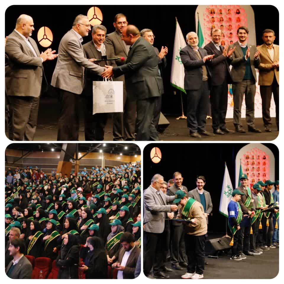 تقدیر شهردار تهران از منطقه ۲۰ برای کسب رتبه برتر در توسعه و تجهیز مدارس