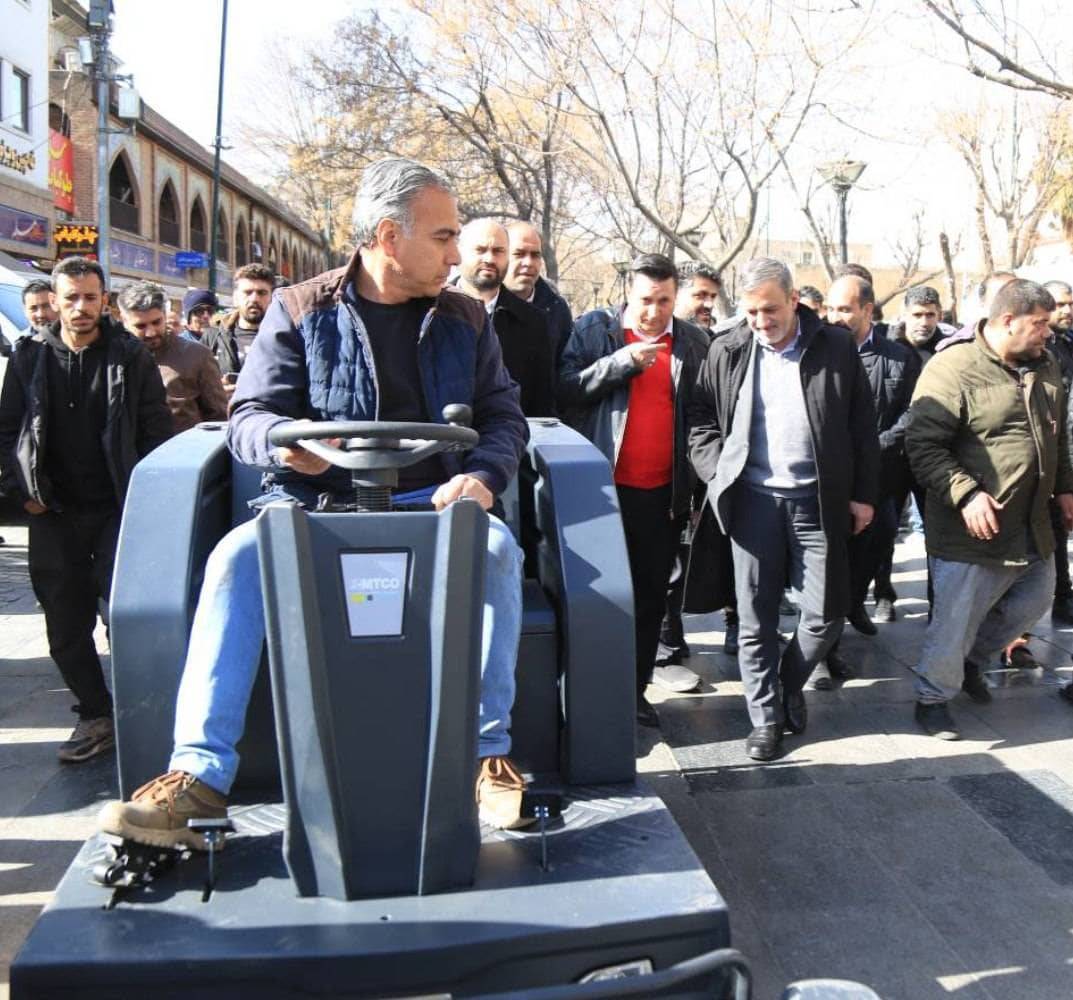 ورود نسل تازه تجهیزات شهری به قلب تهران؛ ۱۵ خرداد متحول شد