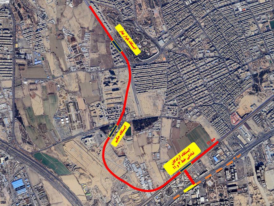 خط ۱۱ مترو تهران جان می‌گیرد