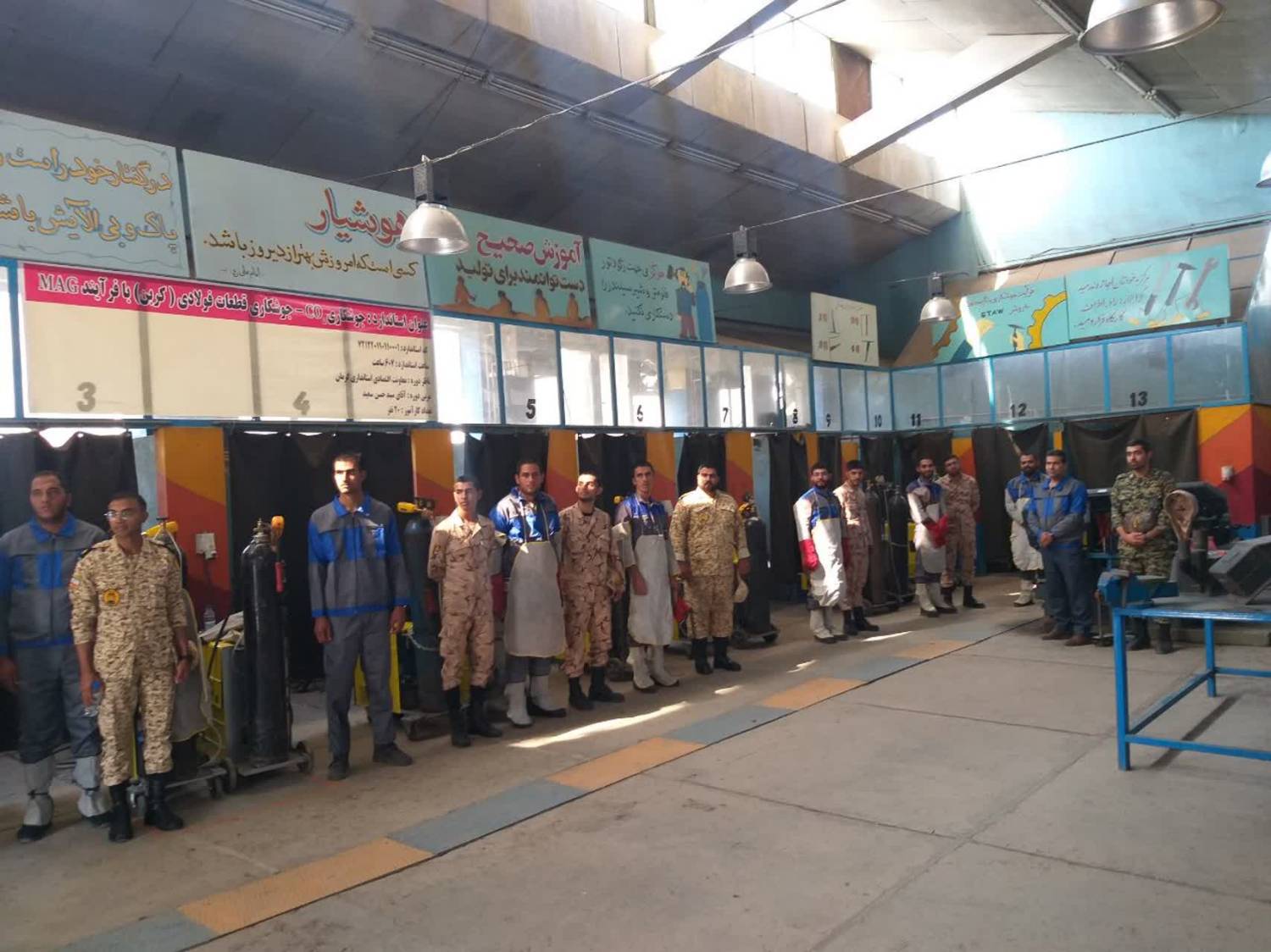 ⚡️ برگزاری دوره آموزش مهارتی سربازان وظیفه در بخش معدن سیرجان