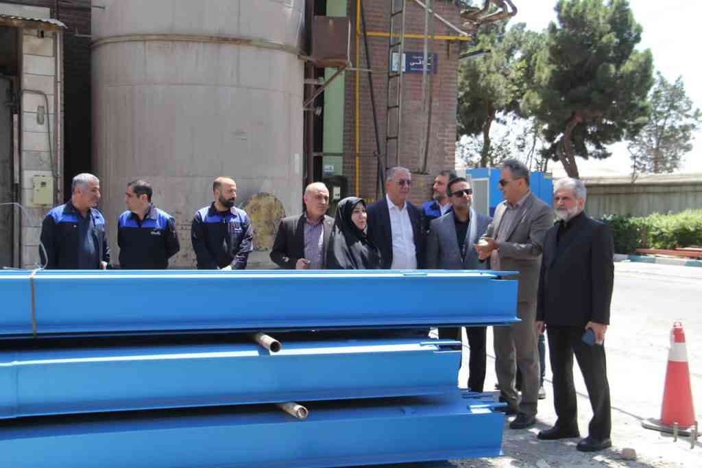 بازدید اعضای هیئتمدیره پاکسان از روند اجرای طرح نوسازی پلنت سولفوناسیون