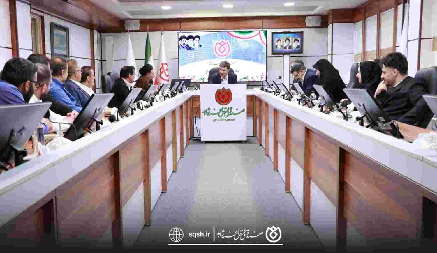 جلسه شورای اقامه نماز صندوق قرضالحسنه شاهد برگزار شد