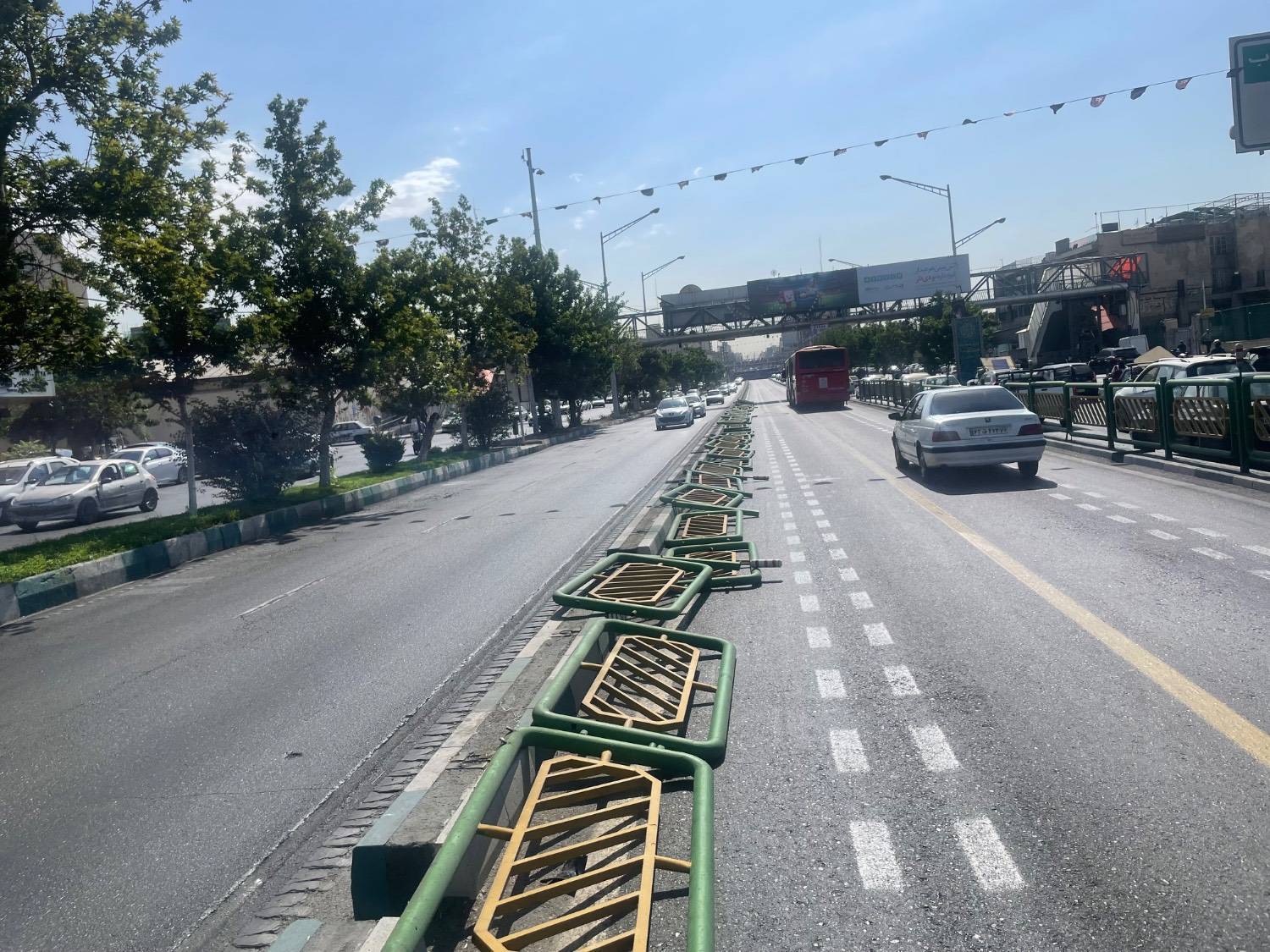 ایجاد تسهیل تردد در مسیر برگزاری مراسم وداع و بدرقه آقای شهید ایران