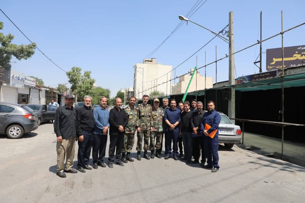 فولاد سنگان، آماده خدمت رسانی به زائران قائد شهید
