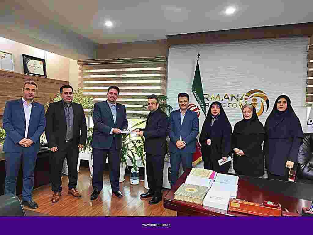 مراسم معارفه سرپرست مدیریت امور شعب و نمایندگان بیمه آرمان برگزار شد