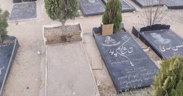 دستگیری سارق سنگ‌قبر در بهشت زهرا(س)؛ کشف سنگ‌قبر مسروقه از مخفیگاه متهم