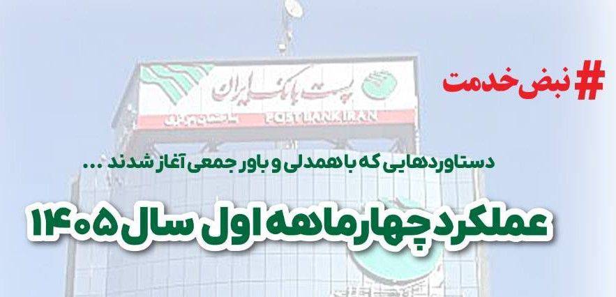 افزایش ۷۰ درصدی منابع و ۱۳۲ درصدی ضمانتنامههای ریالی صادره پست بانک ایران در چهارماهه اول سال ۱۴۰۵